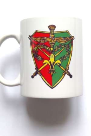 Mug Camelot rouge vert