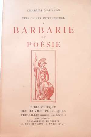 Barbarie et Poésie