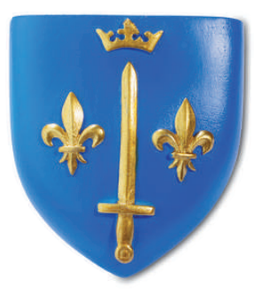 Aimant blason de Jeanne d’Arc