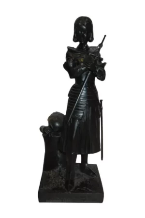 Statue de Jeanne d’Arc par la Princesse Marie d’orléans (Noire)